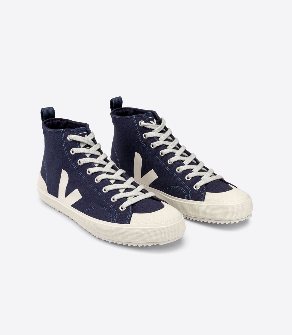 Veja Sneakers Dam - Nova Ht Canvas - Blå - 019348-JEM